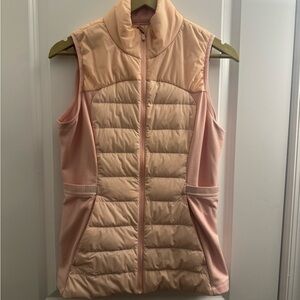 Lululemon “Down For It All” Vest Size 8 —New without tags — Blush Pink
